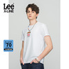 LeeXLINE 22春夏新品标准版型多色圆领图案印花套头男短袖T恤潮