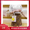 日本女包包夏季小众高级幻彩几何菱格迷你盒子时尚手拎百搭手机包