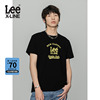 LeeXLINE 22春夏新品标准版多色圆领印花男短袖T恤LMT0000804LE